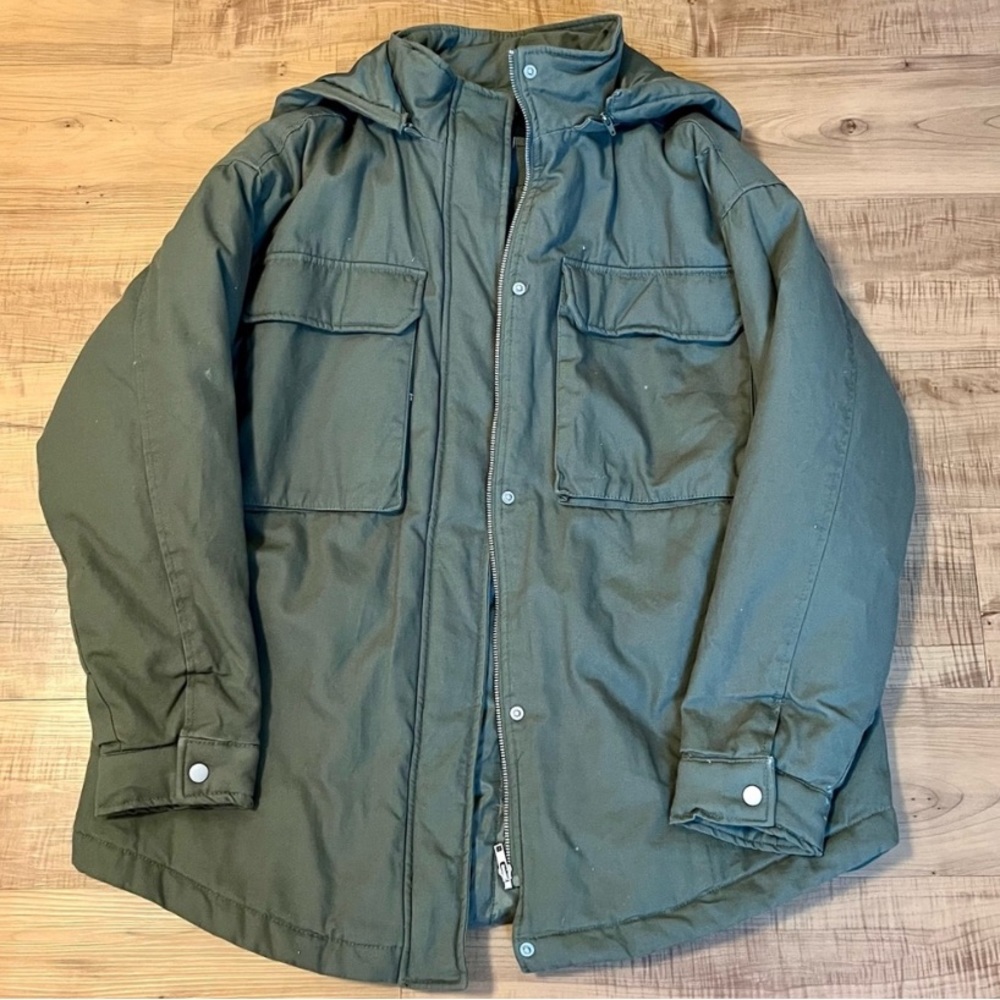 Forever 21 Green Parka Jacket